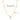 Triangle Zircon Drops Necklace