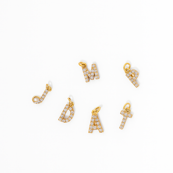 Initial Letter Charms by aquastreet