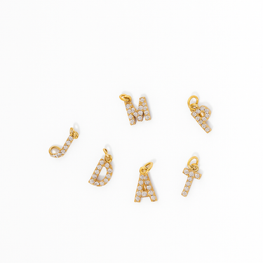 Initial Letter Charms by aquastreet